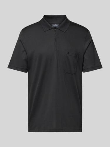 Regular fit poloshirt met borstzak