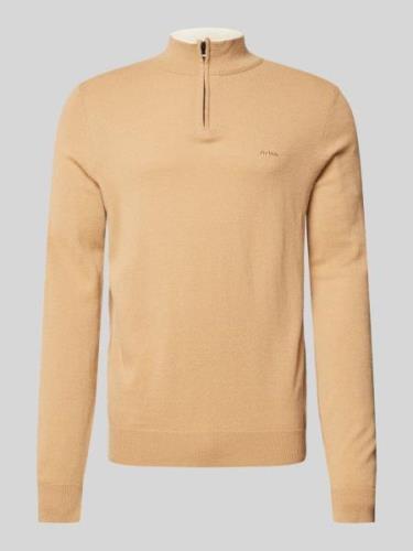 Gebreide pullover met opstaande kraag, model 'Emarlo'