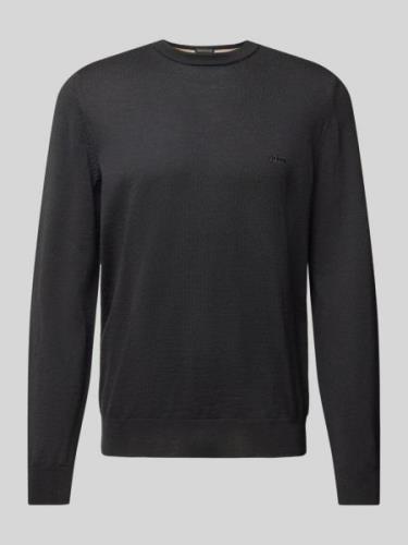 Gebreide pullover van scheerwol, model 'Botto'