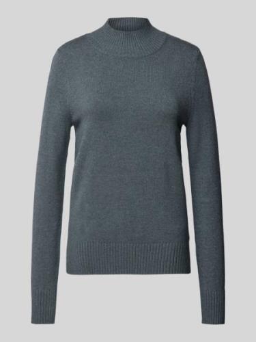 Gebreide pullover met ribboorden, model 'Aliv'