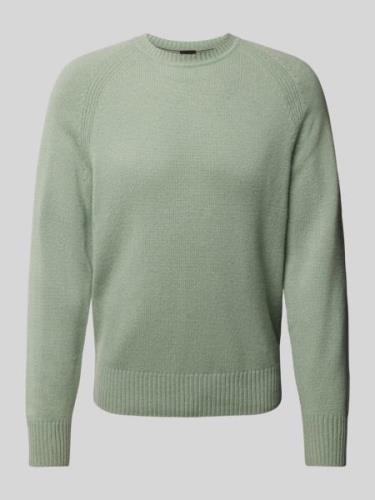 Gebreide pullover met ronde hals, model 'EMALVO'