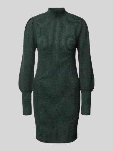 Gebreide jurk met turtleneck, model 'KATIA'