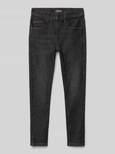 Slim fit jeans met 5-pocketmodel