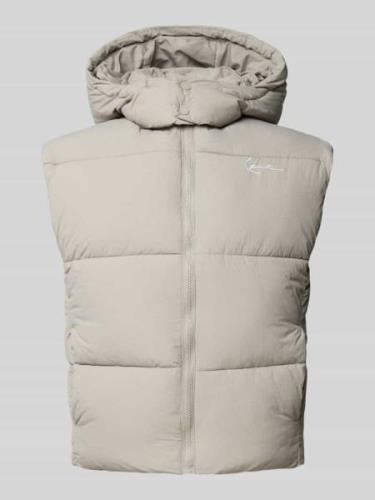 Bodywarmer met capuchon