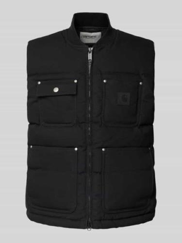 Gilet met opstaande kraag, model 'RAYLEY'