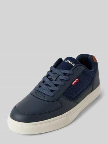 Sneakers met labeldetail, model 'LIAM'