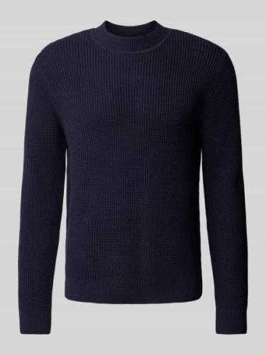 Gebreide pullover met ribboorden, model 'VIGGO'