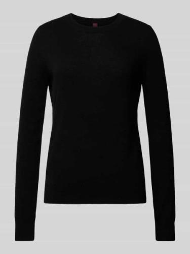 Gebreide pullover met ronde hals