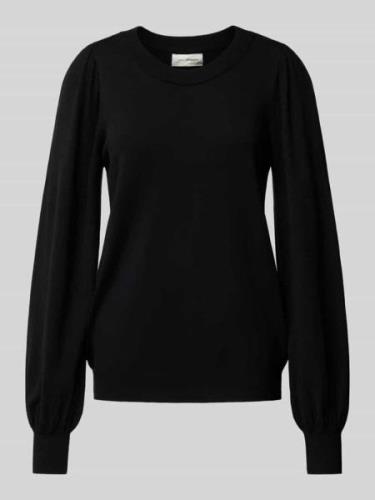 Gebreide pullover met pofmouwen, model 'Tamana Rachelle'