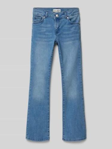 Flared jeans in 5-pocketmodel, model 'Veronique'