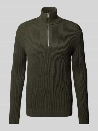 Gebreide pullover met schipperskraag, model 'RBLALIAM'