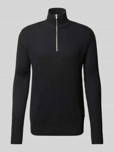 Gebreide pullover met schipperskraag, model 'RBLALIAM'