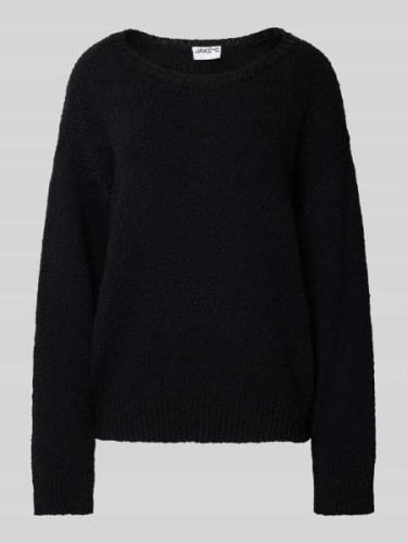 Gebreide pullover met ronde hals