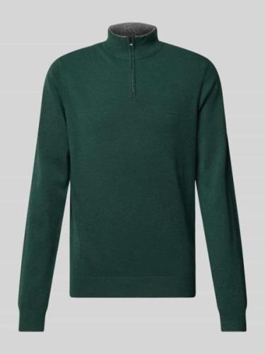 Gebreide pullover met opstaande kraag, model 'Emarlo'