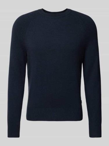 Gebreide pullover met ronde hals, model 'EMALVO'