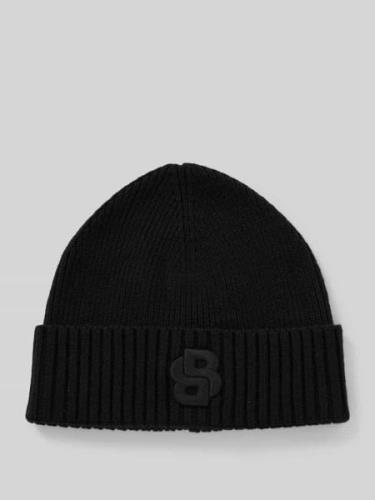 Beanie met labelstitching, model 'Edo'