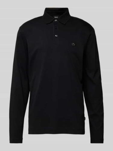 Regular fit poloshirt met labelbadge, model 'Paley'