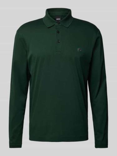 Regular fit poloshirt met labelbadge, model 'Paley'