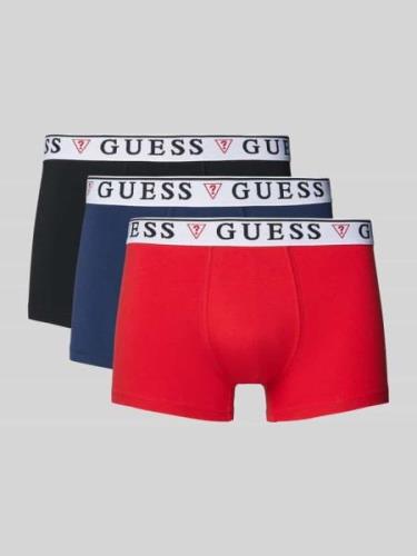 Boxershort met elastische band in een set van 3 stuks, model 'BRIAN HE...