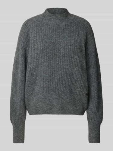 Gebreide pullover met turtleneck, model 'IRMA'