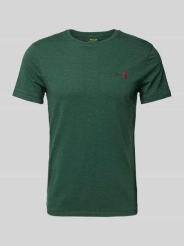 Custom slim fit T-shirt met ronde hals