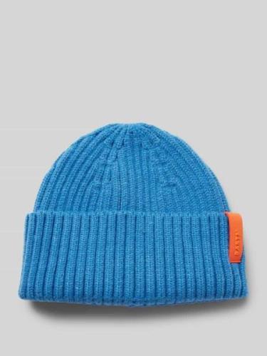 Beanie met labeldetail, model 'SUMTER'