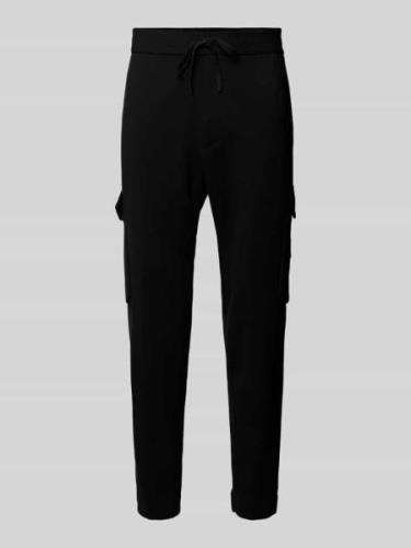 Tapered fit cargobroek met achterzak, model 'Urbanex'