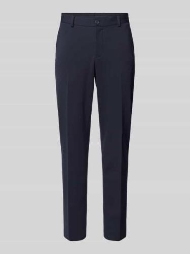 Slim fit pantalon met achterzakken, model 'DELON'