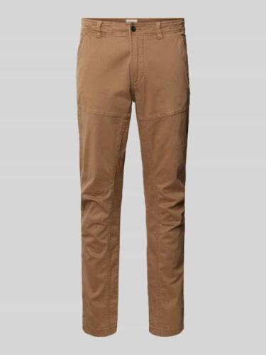 Tapered fit chino met achterzakken, model 'TORONTO'