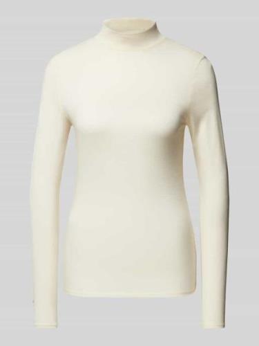 Shirt met lange mouwen en turtleneck, model 'FJOLA'