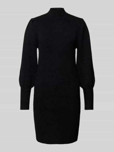 Gebreide jurk met turtleneck, model 'KATIA'