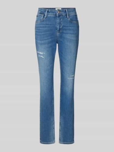 Slim fit jeans in used-look, model 'California'