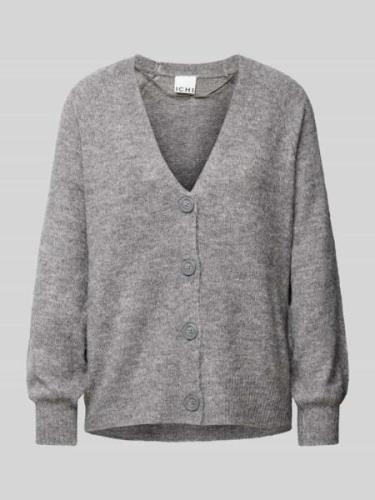 Gebreide cardigan met V-hals, model 'Kamara'