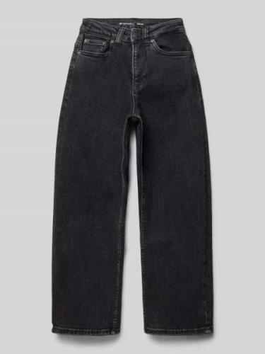 Wide leg jeans met 5-pocketmodel