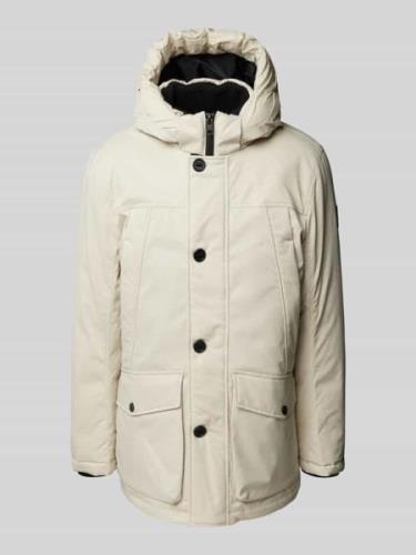 Parka met afneembare capuchon