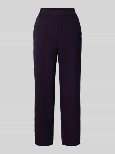 Regular fit stoffen broek met verkort model, model 'SAKURA'