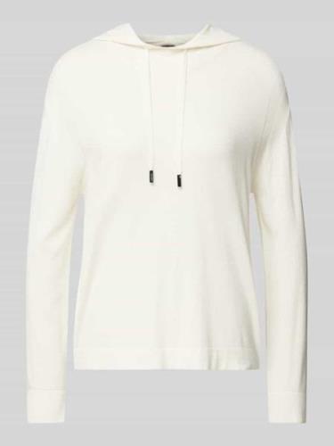 Gebreide pullover met capuchon