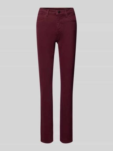 Slim fit jeans met riemlussen, model 'Style.Mary Thermo'