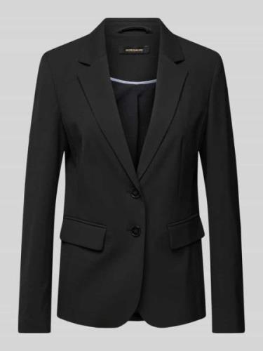 Regular fit blazer met reverskraag