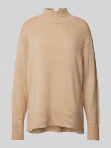 Gebreide pullover met opstaande kraag, model 'Tahila'