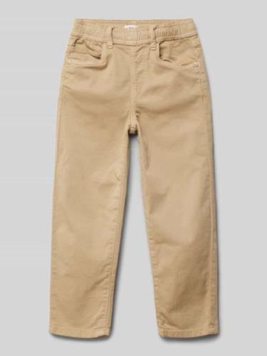 Tapered fit broek in 5-pocketmodel, model 'SILAS'