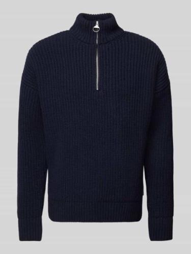 Wollen pullover met schipperskraag, model 'ELIJAA'