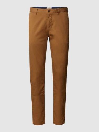 Super slim fit chino met stretch