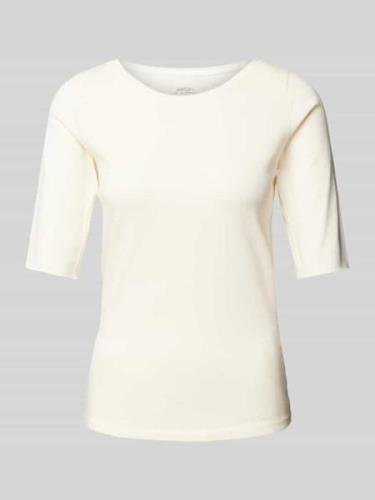 T-shirt met 1/2-mouwen