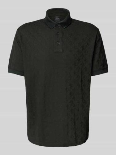 Poloshirt met labeldetails