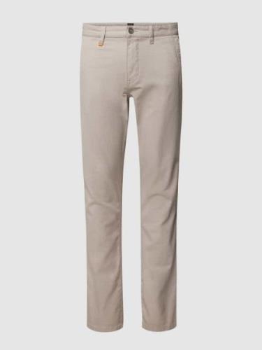 Slim fit chino met steekzakken, model 'SCHINO'