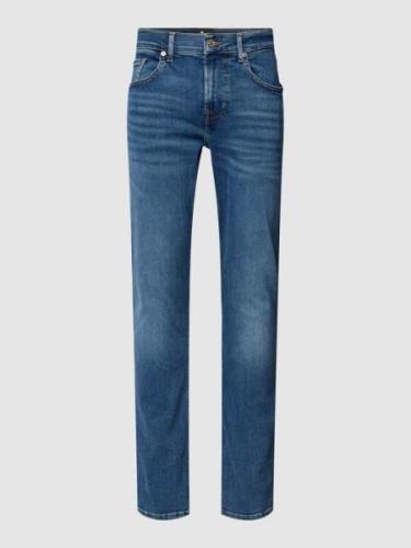 Slim fit jeans met 5-pocketmodel