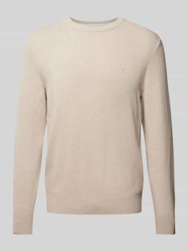 Loose fit pullover met ronde hals