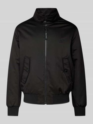 Harrington jack met opstaande kraag