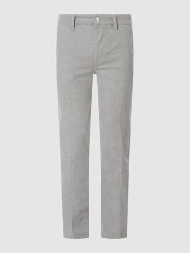 Slim fit chino met stretch, model 'Schino Slim'